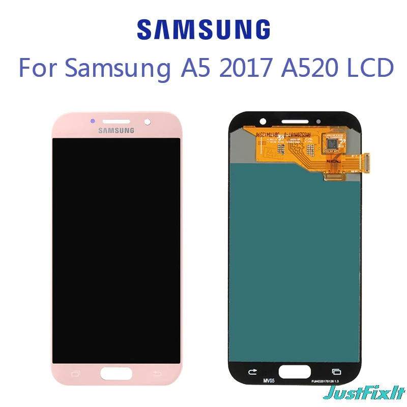 Оригинальный супер AMOLED ЖК дисплей для SAMSUNG Galaxy A5 2017 A520 A520F SM сенсорный экран