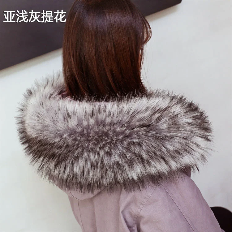 Осенне-зимняя женская узкая шапка из лисьего меха шапка-качели в полоску меховой