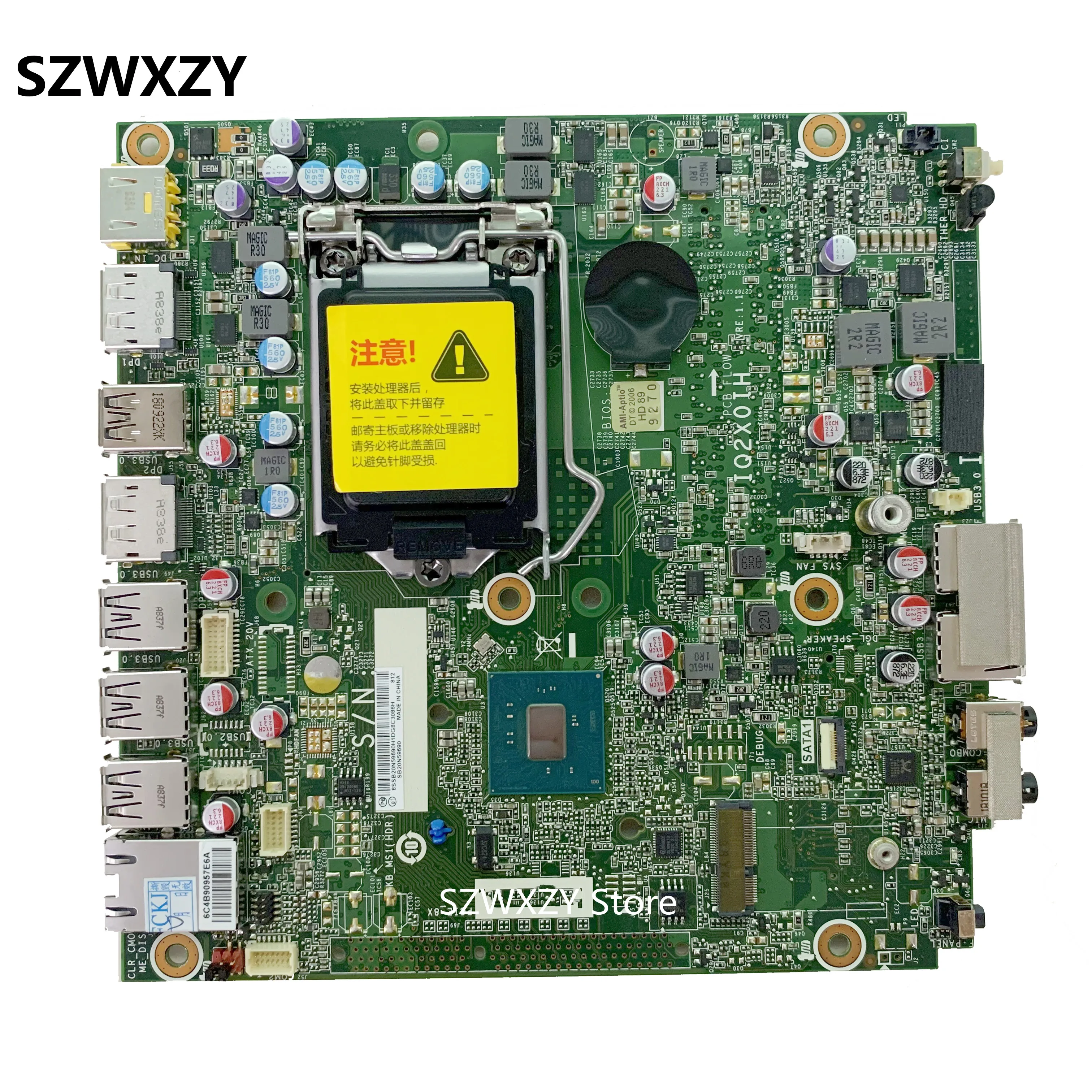 SZWXZY для Lenovo ThinkPad T450s материнская плата ноутбука с I5-5200U DDR3 00HT736 AIMT1 NM-A301 100% рабочий |