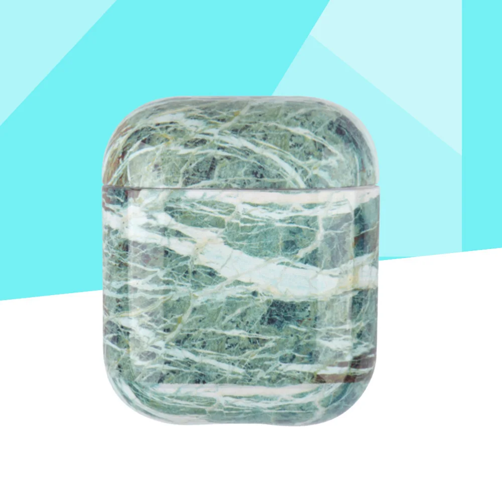 

Wireless Earphone Protector Marbling Protective Headset Case Cover Compatible for AirPods 1/2 (D01)