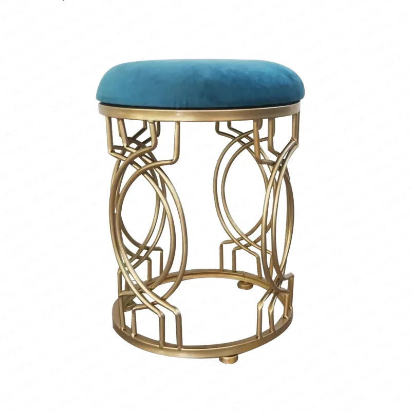 Домашний железный стул из нержавеющей стали барный обеденный стол для спальни