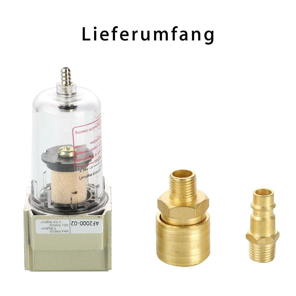 

Filter Oil Water Separator 1/4 Quick Coupling Tool Quick Coupling High strength