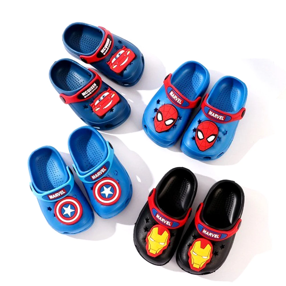 Летние пляжные сандалии для маленьких мальчиков и девочек Disney