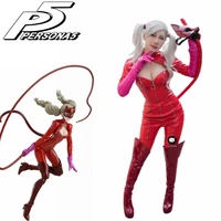 persona 5 anne takamaki panther red tights cosplay costume women girls halloween carnival costumes