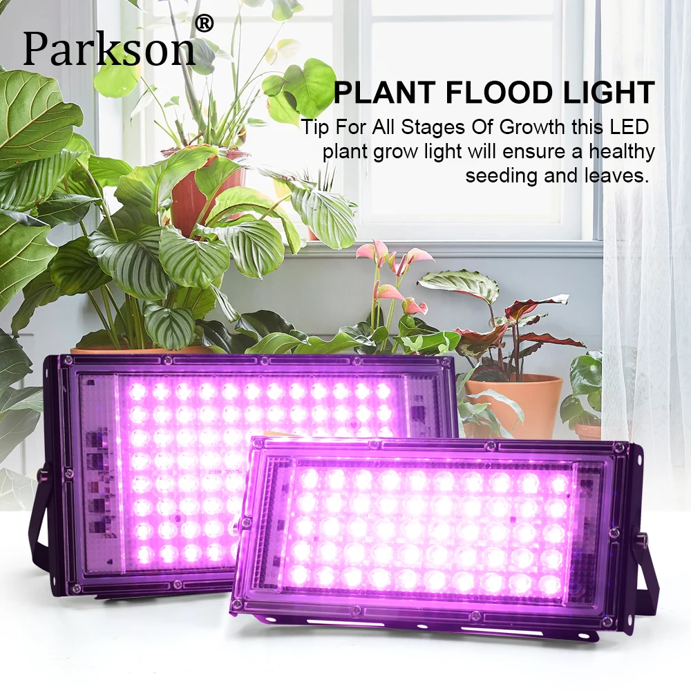 

LED Grow Light Phyto Lamp 220V For Plants LED Full Spectrum Floodlight Indoor Garden Greenhouse Plant Seeds Grow Tent Light