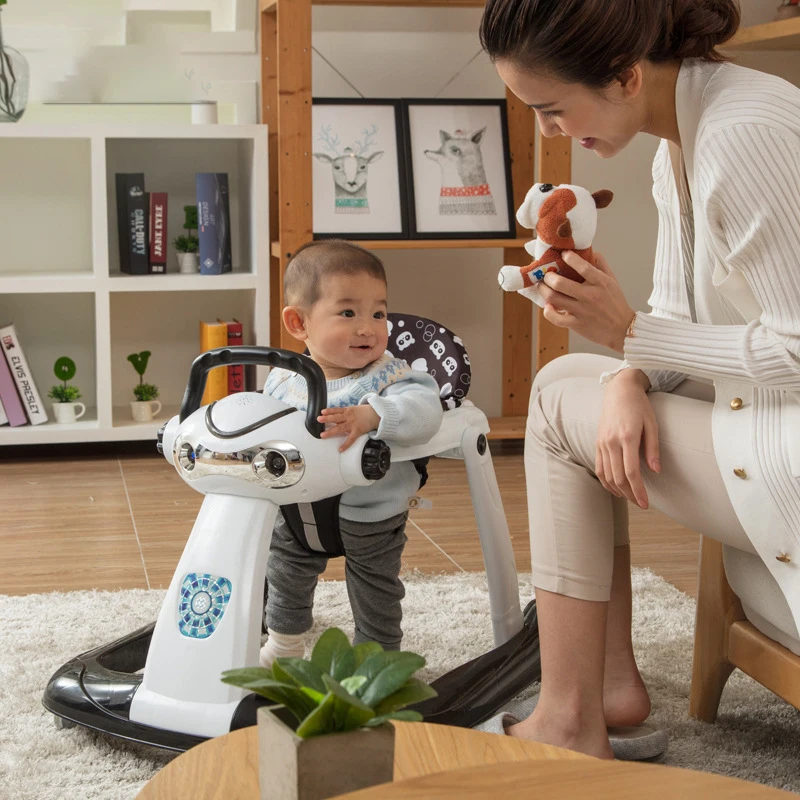 Многофункциональные ходунки для детей Анти опрокидывание первые шаги толкание