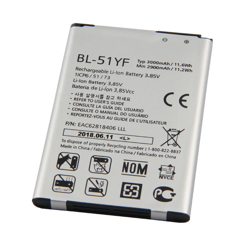 Dinto Высококачественная BL-51YF BL51YF BL 51YF Замена 3000mAh Мобильный телефон Аккумулятор