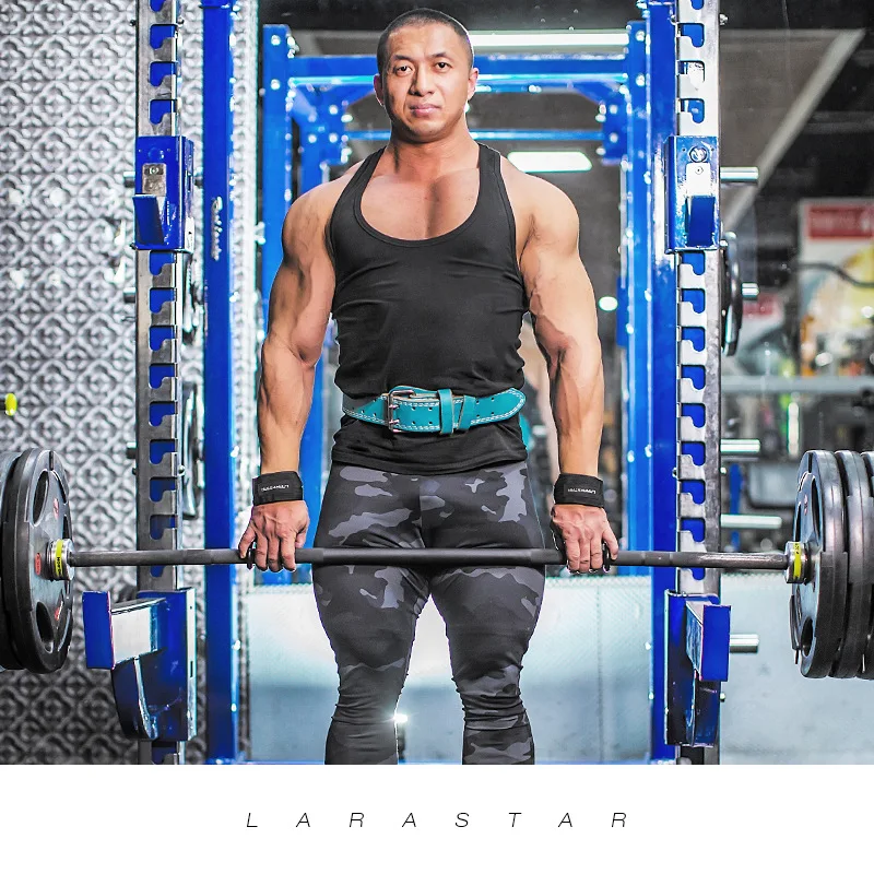 Maxairms Durable Leather Weight Lifting Belt Dumbbells Gym Fitness Squat Deadlift Weightlifting Bodybuilding | Спорт и развлечения