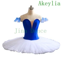 without decoration blue bird classical ballet tutu women show stage red professional pancake platter stage ballet dress for sale