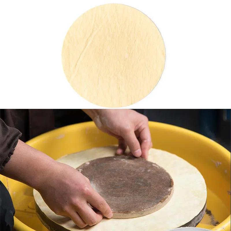 

Pottery PVA Absorbent Towel Thicken Cloth Sculpture Auxiliary Tool Used to Fix Turntable and Pad Clay Sculpture Cloth