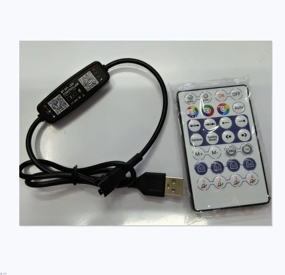 WS2812B светодиодный контроллер Bluetooth Музыка для SK6812 WS2811 WS2812 Пиксельная