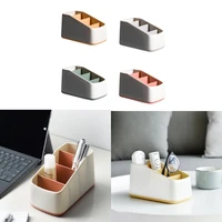 trapezoid staircase remote controller holder multi partition desktop sundries arrangement storage boxes organizer candy tray box