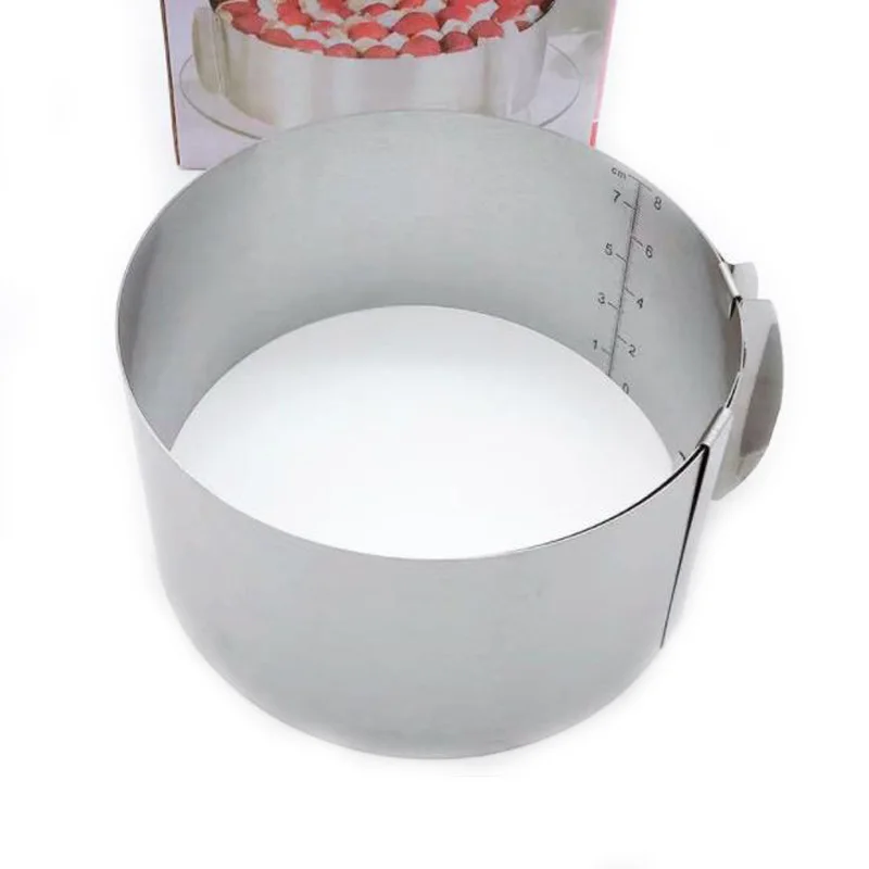 Выдвижное кольцо из нержавеющей стали для выпечки тортов набор инструментов