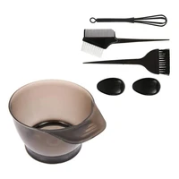 70 hot sale 5pcs professional hair coloring dyeing brush comb ear cover mixing bowl tool kit
