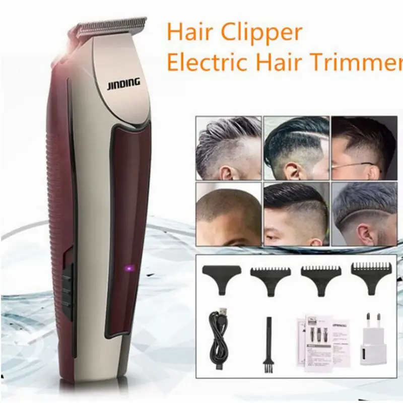 Professional Hair Trimmer Rechargeable Beard Clipper Men's Cordless Haircut Electric Cutting Shaving Machine | Бытовая техника