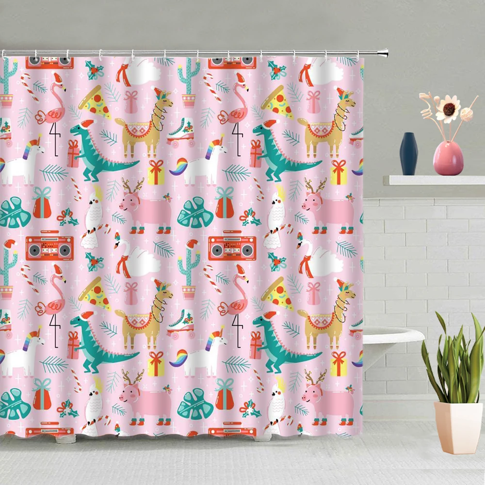 Куртка с принтом &quotдинозавр&quot Детская душевая занавеска Милая зимняя одежда