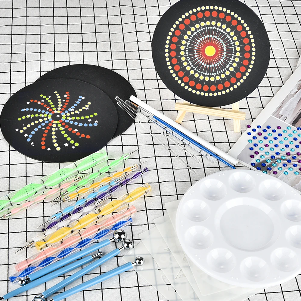 29 шт. инструменты для рисования мандалой с точечными стержнями шариковый стилус