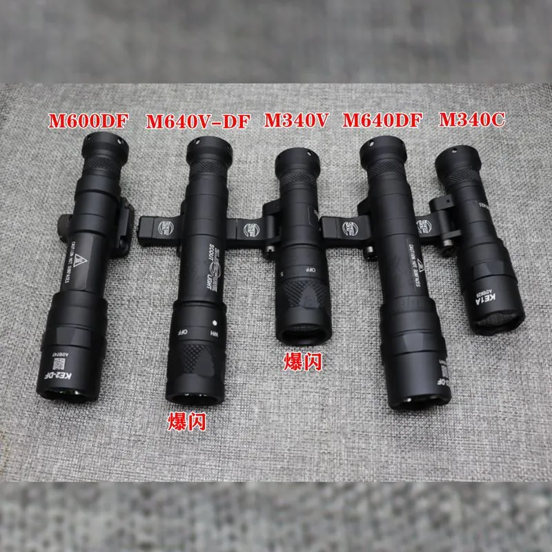 

SOTAC M600DF M640DF M640V-DF Tactical Flashlight Surefir Scout Light Hunting Softair Mount Weapon Light Pistol Gun light