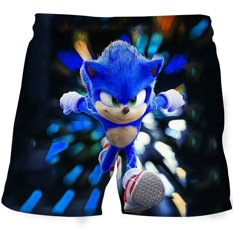 

2021 Summer New 3D Boys Sonic Print Girls Funny T-Shirts Costume Children Clothing Kids Clothes Baby Tshirts Sweatshirt 4T-14T