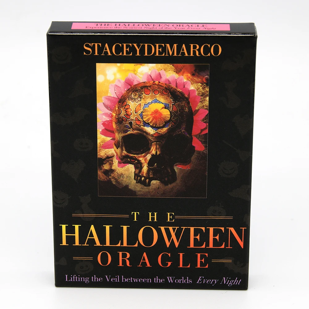 The Halloween Oracle Lifting the Veil between Worlds Every Night Cards Stacey Demarco Divination Magical and Scary Tradition | Игрушки и