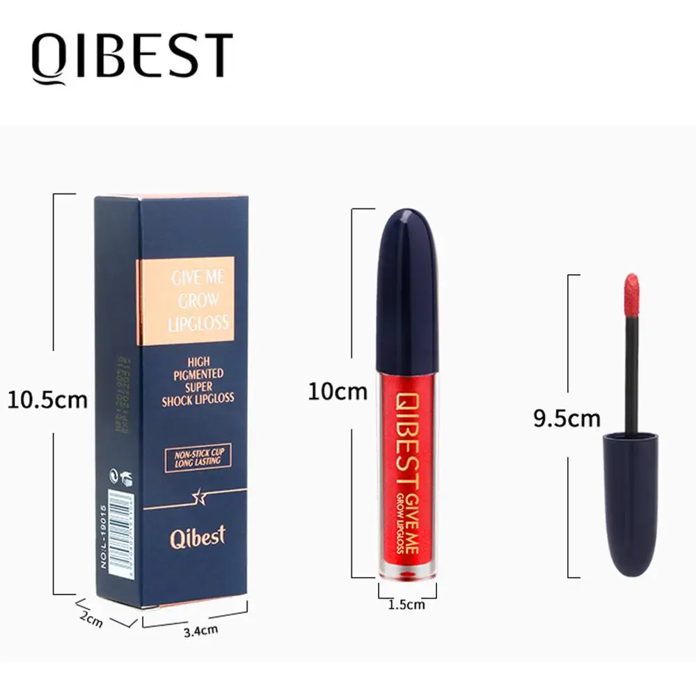 18 colors Lipgloss Sexy Liquid Lip Gloss non stick cup lip gloss Glitter Flip liquid Long Lasting Waterproof makeup cosmetics|Блеск для