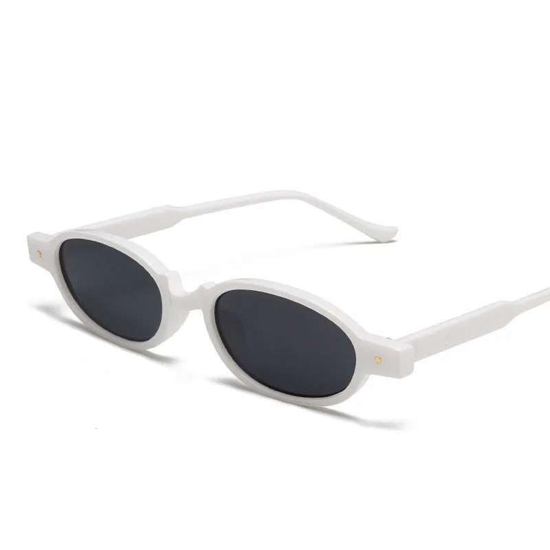 2019 New Elliptical Sunglasses Ladies Retro Trend Small Square Personality Women's Brand Designer High Quality UV400 | Аксессуары