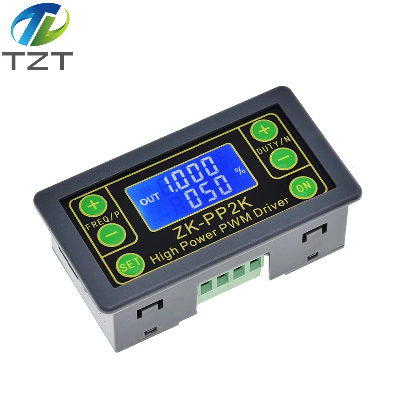 ZK-PP2K PWM DC 3 ~ 30V 12V 24V регулятор скорости двигателя 8A 150W регулируемый светодиодный
