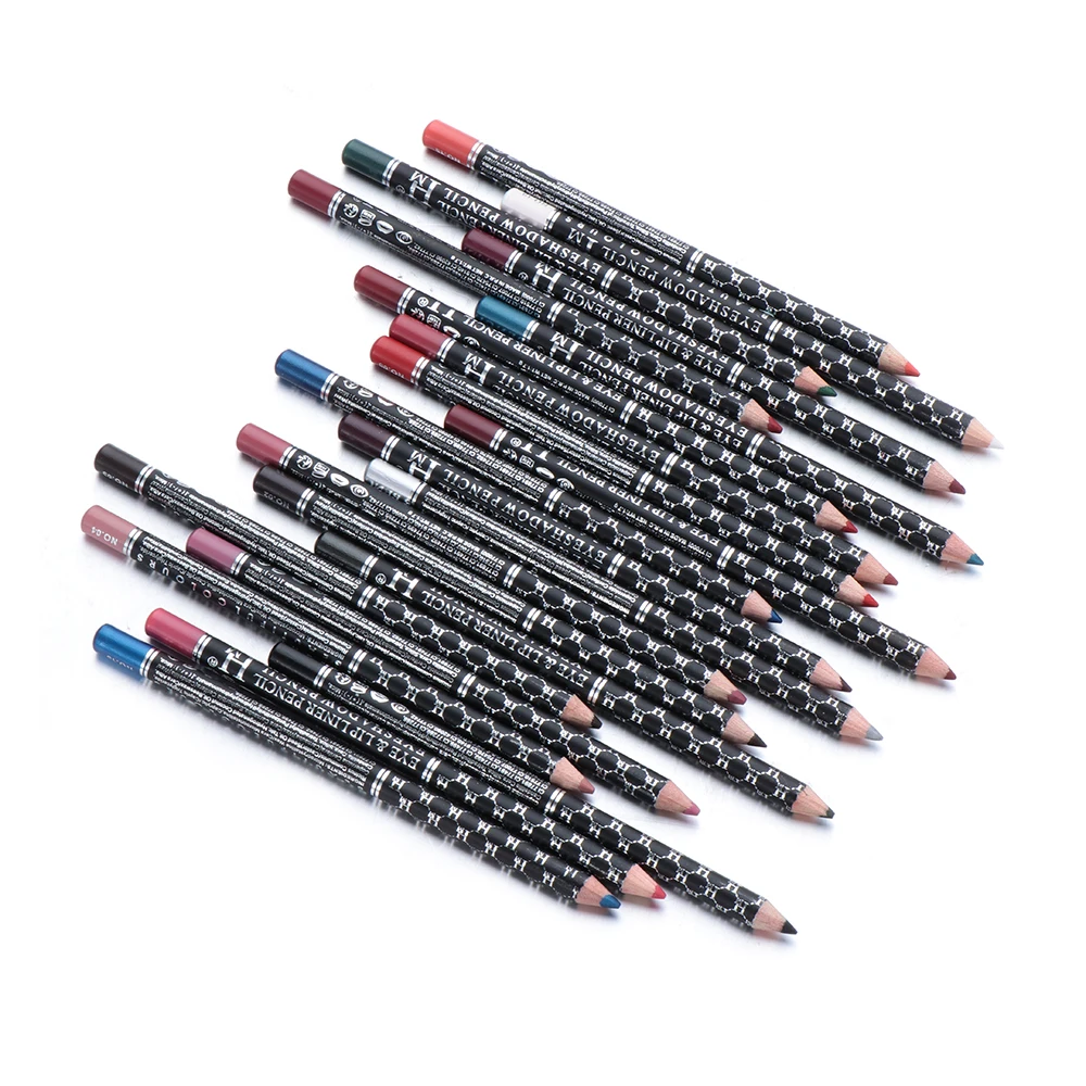 Матовый карандаш для бровей 22 цвета стойкий Водостойкий губ гладкий цветной шелк