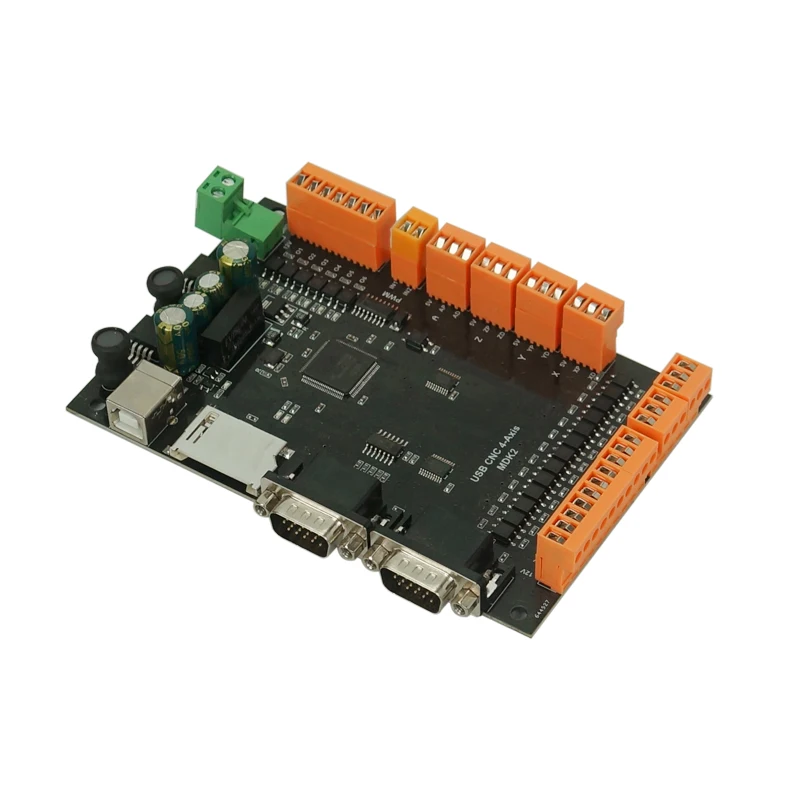 DIY CNC лазерный USB нефритовый гравировальный станок 3 оси 4 Контрольные карты могут быть заменены MACH3