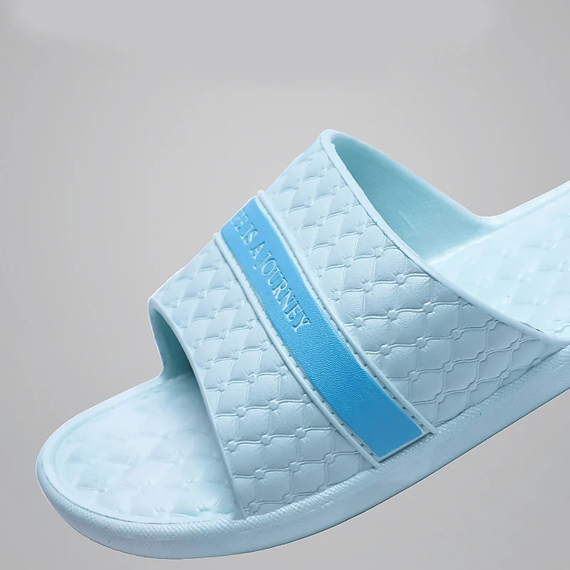 

Casual Womens Slippers Concise Gingha slides for woman Indoor Anti-Odor summer slippers women Non Slip