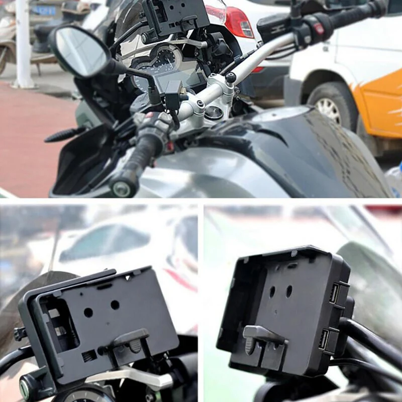 

For BMW R1200GS r1200 GS F700/800GS CRF1000L Wireless Charger Motorcycle USB Charger GPS Mobile Phone Navigation Bracket