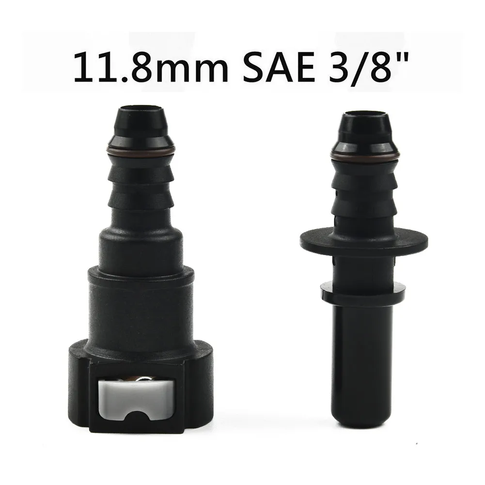 

11.8mm SAE 3/8\\\\\\\" Hose Crimper 2 Pair Automotive Connector Fuel Line Gas Quick Connect