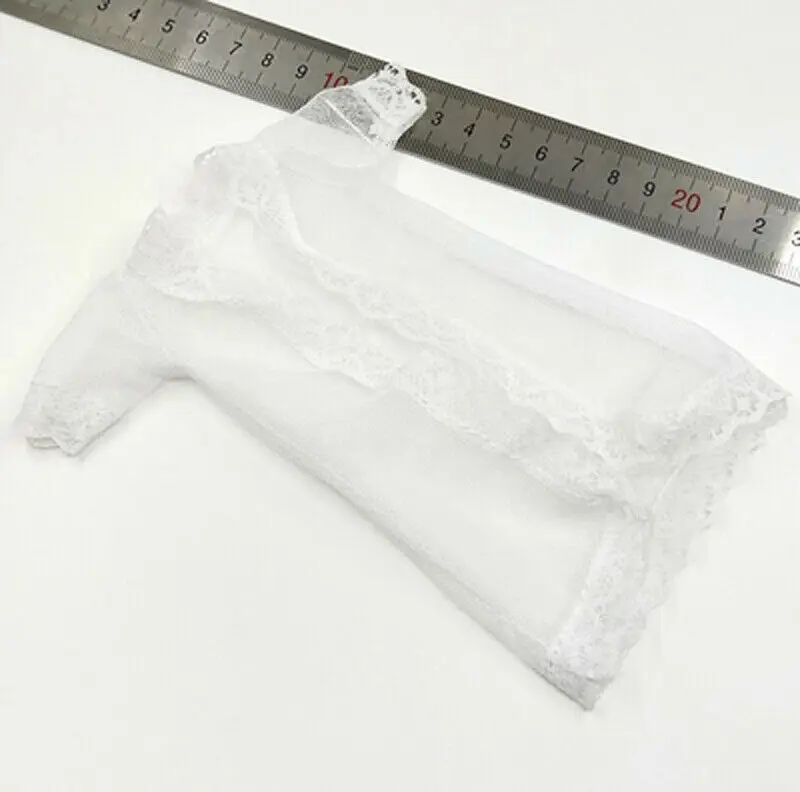 

1:6 Clothes Accessory White Lace Coat Model For 12" Female Figure Dolls