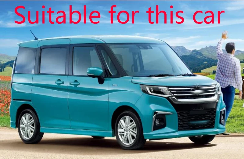 Для Suzuki Solio MA27S/MA37S 2020 2021 внутренняя дверная панель из нержавеющей стали накладка