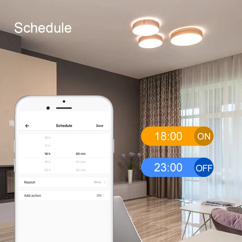

Mini Wifi+Bluetooth-compatible Smart Switch Module Remote Control By Ewelink APP Smart Home Compatiable With Alexa Google Home