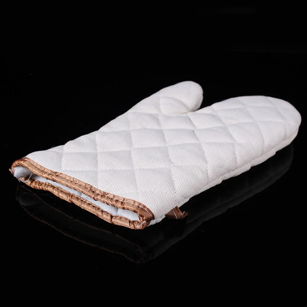 1 Пара Противоскользящие рукавицы для выпечки термостойкие духовки защита рук