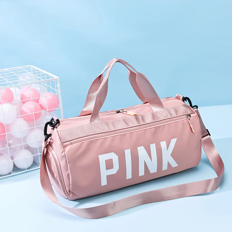 Large Capacity Women Travel Bag Female Fitness Dry and wet separation Training Duffle Bag for Trip Waterproof Gym Sport Bag