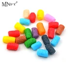 MNFT цветная Водорастворимая ПВА пена 100 шт1 сумка для карпа снасти рыболовные аксессуары ПВА