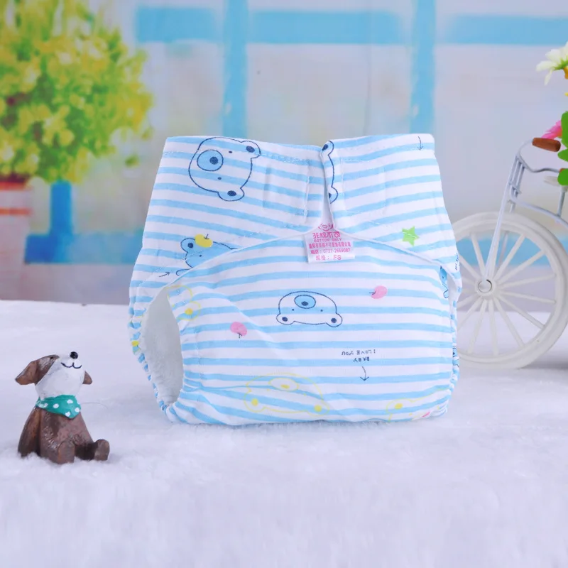 

1PC Summer Baby Cloth Adjustable Newborn Baby Diaper Training Pants Toddler Infants Diaper Reusable Washable Cartoon Baby Pants