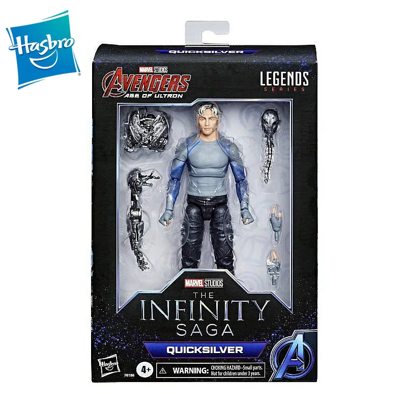 

Hasbro Marvel Legends Anime Quicksilver The Avengers Active joint figure action figure Model kids Christmas gift toys