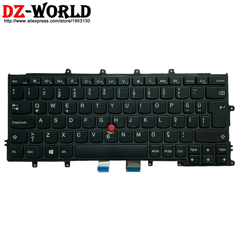 Новая Оригинальная Турецкая клавиатура TR для ноутбука Lenovo Thinkpad X230S X240 X240S X250 X260 X270