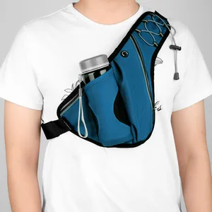 Поясная Сумка мужская новая спортивная сумка для занятий спортом на открытом воздухе с карманом для фляжки походная сумка для верховой езды ceinture nerka saszetka поясная сумка для бега