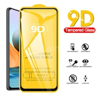 9d front tempered glass on redmi note 10 pro max full cover screen protector for xiaomi redmi note10 pro 9pro guard sheet glass