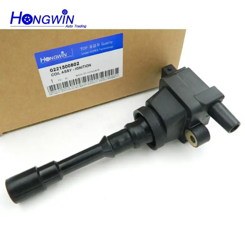 Катушка зажигания 0221500802 подходит для BYD F3 L4 1.5L Mitsubishi 4G13 2005 2008 102CAA41A 22433 AA421|byd f3|coil