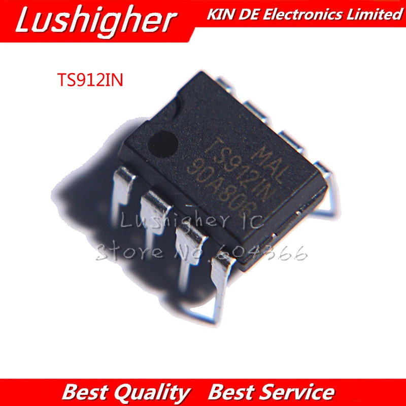 10 шт. TS912IN DIP-8 TS9121N DIP TS9121 DIP8 TS912