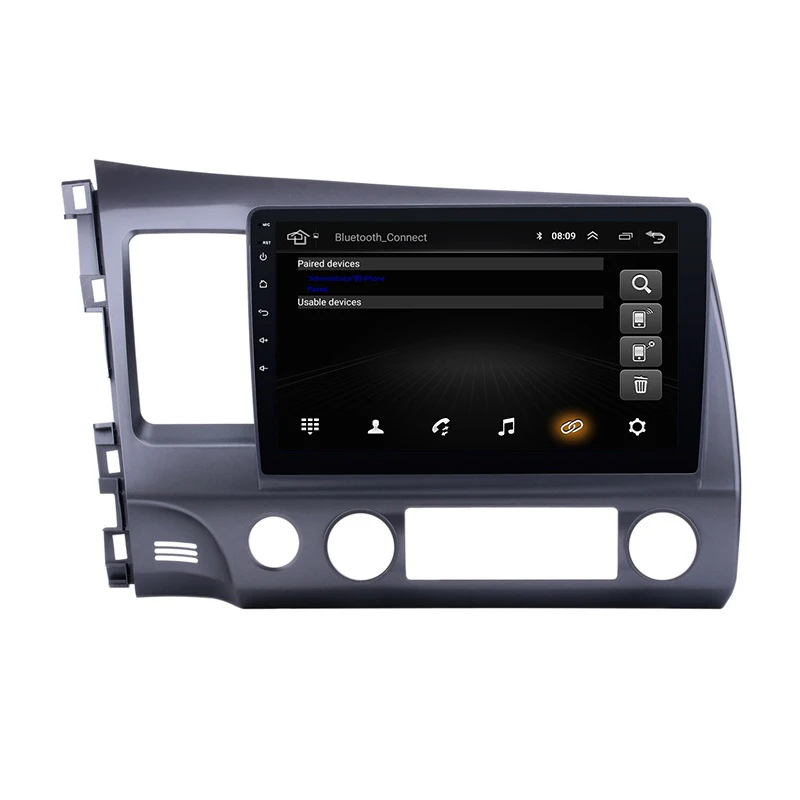 BF 1 ГБ ОЗУ 16 Гб ПЗУ Bluetooth GPS WIFI навигация Android система Автомагнитола стерео для Honda