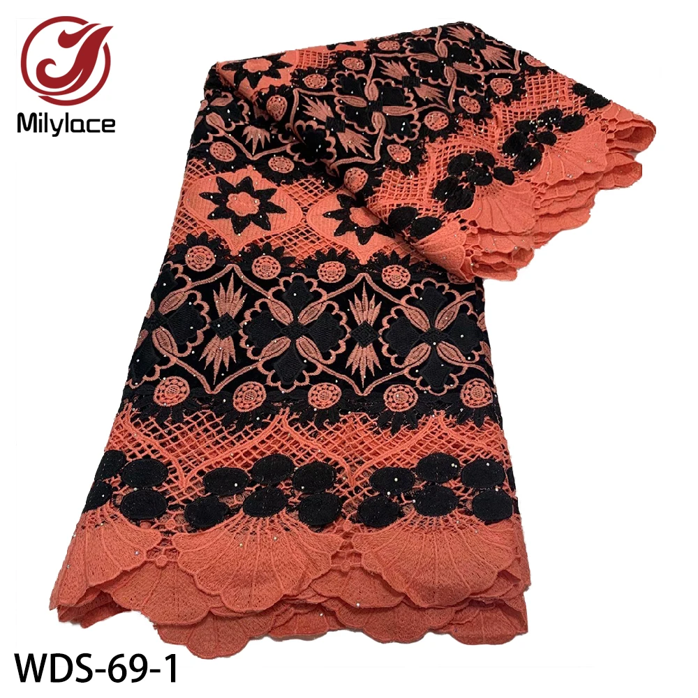 Женская кружевная вышивка Высококачественная Водорастворимая ткань для свадьбы