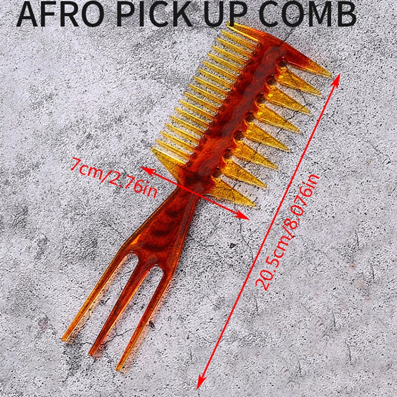 Горячая новинка щетка для волос с широкими зубьями расческа-вилка мужчин борода