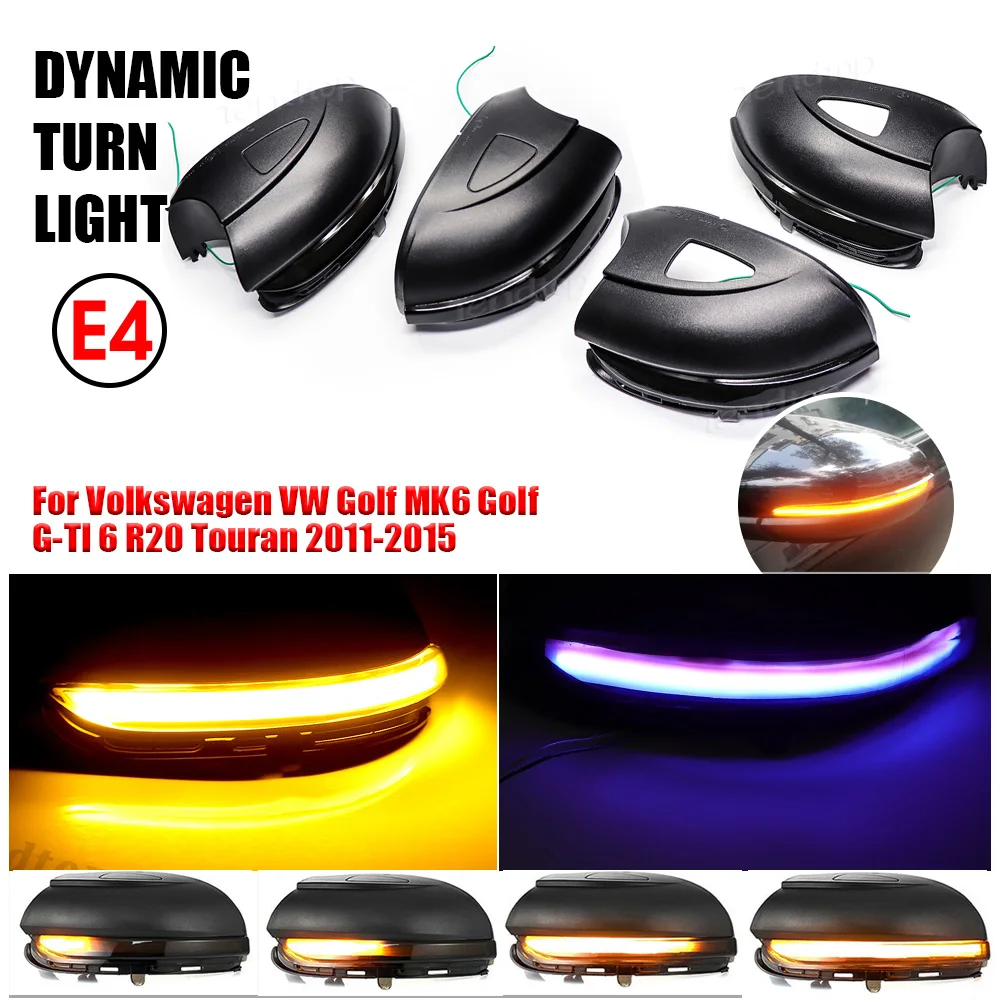 Светодиодный Динамический указатель поворота для VW Golf 6 MK6 GTI R32 08-14 Touran 2009-2017 |