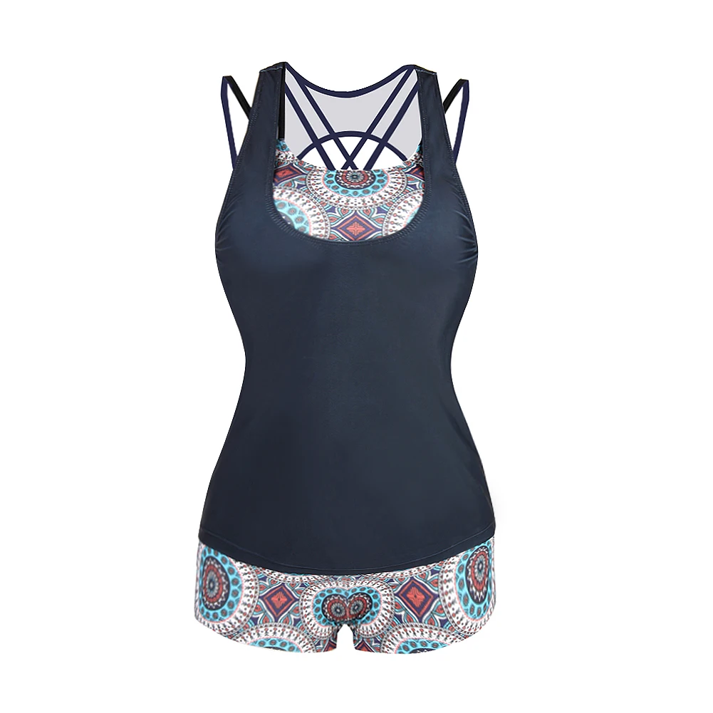 Купальщик плюс размер купальники женские купальник женский пуш ап swimsuit высокая талия для пляжа bikini set сплошной swimwear women черный закрытые танкини раздельный пляж стринги бикини